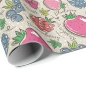 Berries Cadeaupapier (Rol Hoek)
