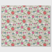 Berries Cadeaupapier (Vlak)