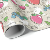 Berries Cadeaupapier (Rol Hoek)