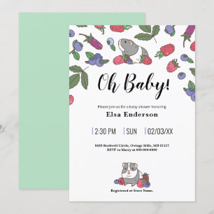 Berries en cavia's kaart