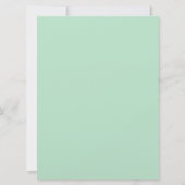 Berries en Guinee - Baby shower voor aangepaste fo Kaart (Achterkant)