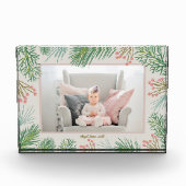 Berries Evergreens kerst - Aangepast Fotoblokken (Voorkant)