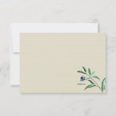 Berries Funeral Bedankt kaarten (Achterkant)