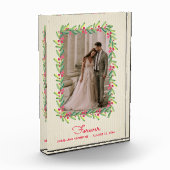 Berries Greenery Bride Groom Wedding Fotoblokken (Links)