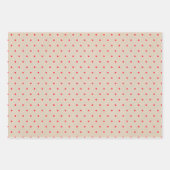 Berries, Holly, olievlek en Stippen op Kraft Inpakpapier Vel (Voorkant 3)