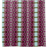 Berries Ikat 14 Douchegordijn (Voorkant)