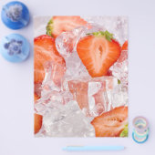 Berries in ijs flyer (Enkel)