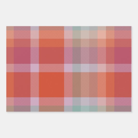 Berries & Mint Wrapping Paper Flat Sheet Set of 3 (Voorkant)