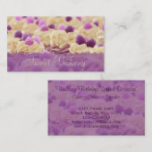 Berries n' Cream Cupcake bakkerij Visitekaartje (Voorkant / Achterkant)