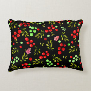 Berries Pattern Accent Kussen