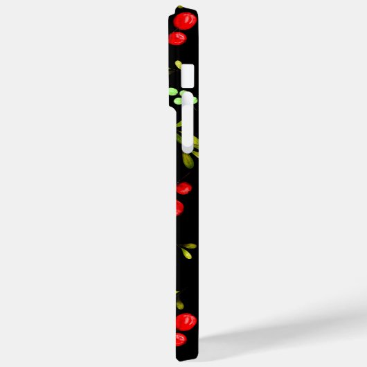 Berries Pattern Case-Mate iPhone Case (Achterkant / Links)