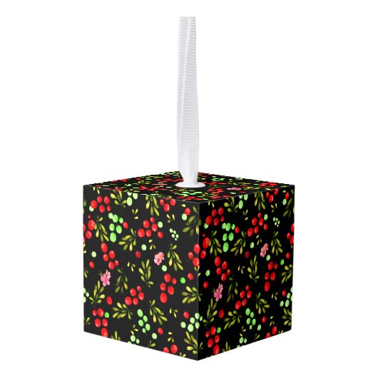 Berries Pattern Decoratie (Achter hoekig)