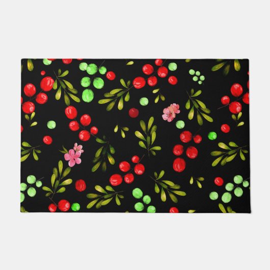 Berries Pattern Deurmat (Voorkant)