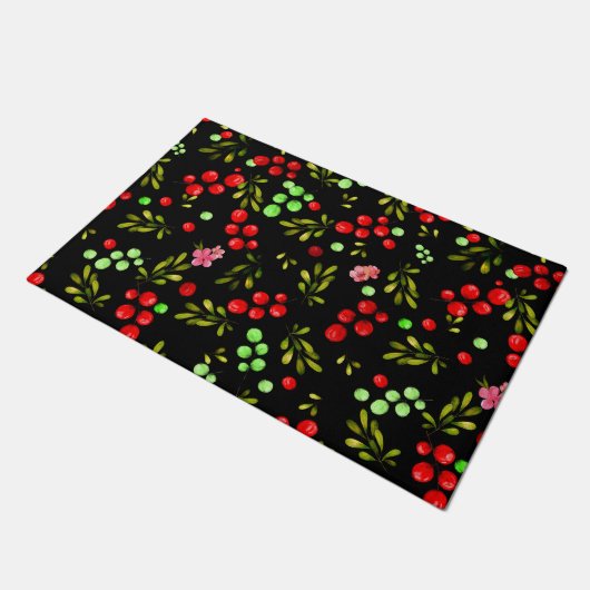 Berries Pattern Deurmat (Schuin)