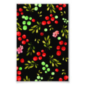 Berries Pattern Foto Afdruk (Voorkant)