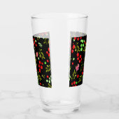 Berries Pattern Glas (Links)