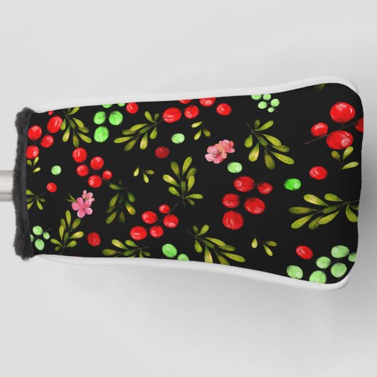 Berries Pattern Golfheadcover (Voorkant)