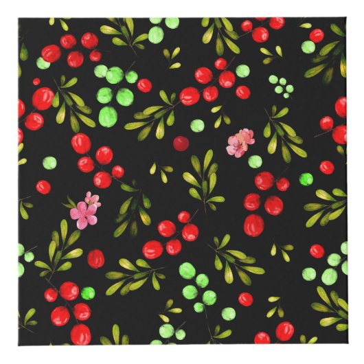 Berries Pattern Kubus (Rechts)