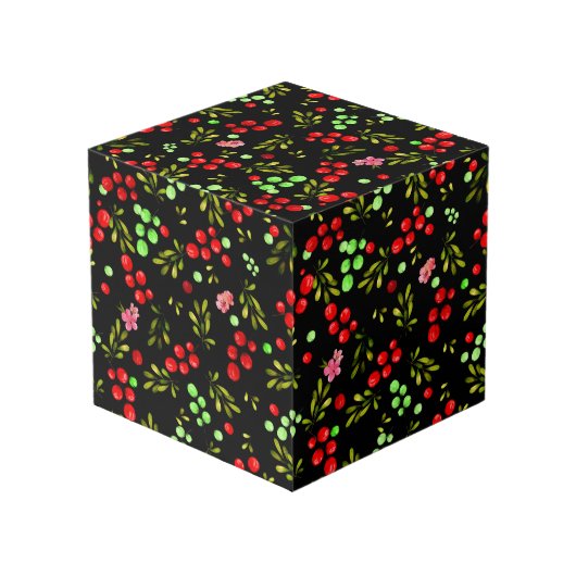Berries Pattern Kubus (Achter hoekig)