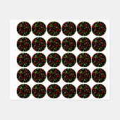 Berries Pattern Labels (Vel)