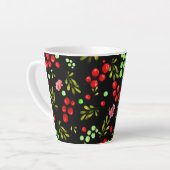 Berries Pattern Latte Mok (Linkerhoek)