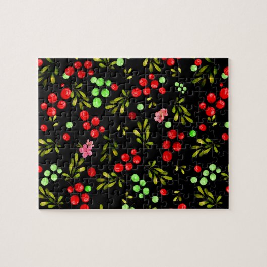 Berries Pattern Legpuzzel (Horizontaal)