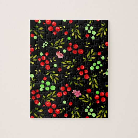Berries Pattern Legpuzzel (Verticaal)