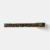 Berries Pattern Satijnen Lint (Voorkant)
