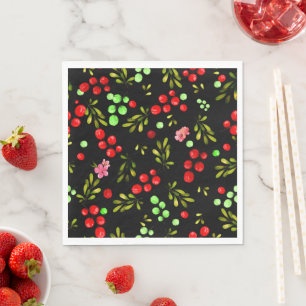Berries Pattern Servet