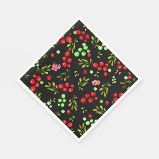 Berries Pattern Servet (Hoek)