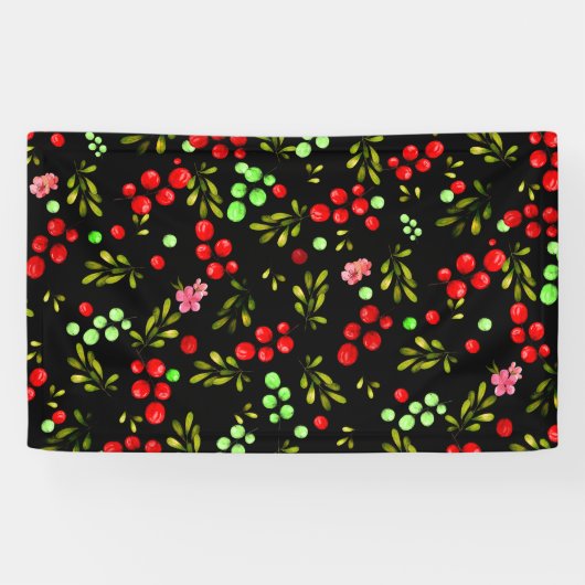 Berries Pattern Spandoek (Horizontaal)