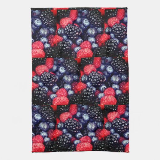 Berries Theedoek (Verticaal)