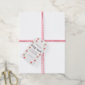 Berry 1e verjaardag | Aardbei dank je cadeau label Cadeaulabel (Met Touw)