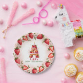 Berry 1e Verjaardag Bord Letter A Cake Design (Feest)