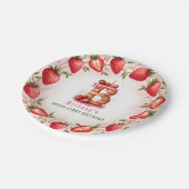 Berry 1e Verjaardag Bord Letter B Cake Design (Gekanteld)