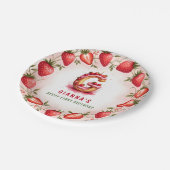 Berry 1e Verjaardag Bord Letter G Cake Design (Gekanteld)