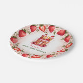 Berry 1e Verjaardag Bord Letter H Cake Design (Gekanteld)