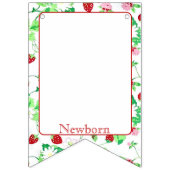 Berry 1e verjaardag maandelijkse foto banner (Tweede vlag)