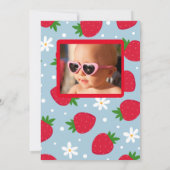 Berry 1e verjaardag uitnodiging (Achterkant)