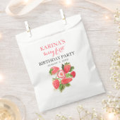 Berry 1e Verjaardagsfeest Aardbeienfruit Zomer Bedankzakje (Geknipt)