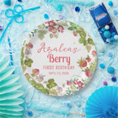 Berry 1e verjaardagsfeestje papieren bordje (Feest)