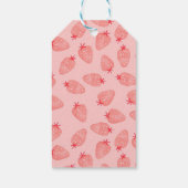 Berry 1st Verjaardag dank u label Cadeaulabel (Achterkant)