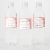 Berry 1st Verjaardag Waterfles Label Waterfles Etiket (Flessen)