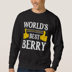 Berry Achternaam Funny Team Familie Achternaam Wor Trui