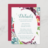 Berry Adoration Informatiekaartje (Voorkant / Achterkant)