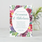 Berry Adoration Kaart (Staand voorkant)