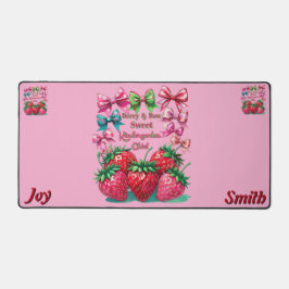 Berry and Bow Sweet Kindergarten Chic Bureaumat