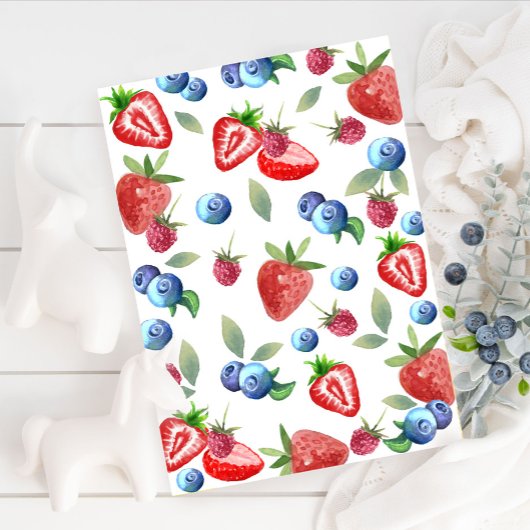 Berry Baby shower Invitation Berry Sweet Baby Kaart