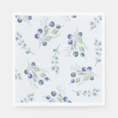 Berry Baby shower Papier servet (Voorkant)