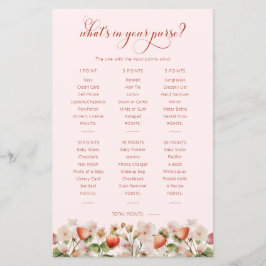 Berry Baby shower spel